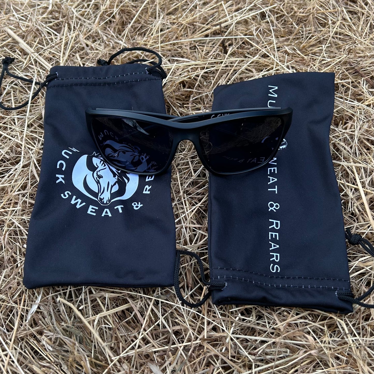 Team MSR Wrap Around Sunglasses Inc Microfibre Pouch