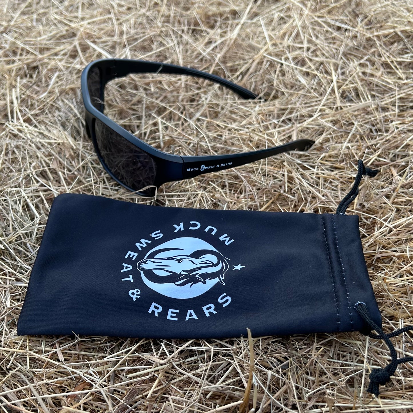 Team MSR Wrap Around Sunglasses Inc Microfibre Pouch