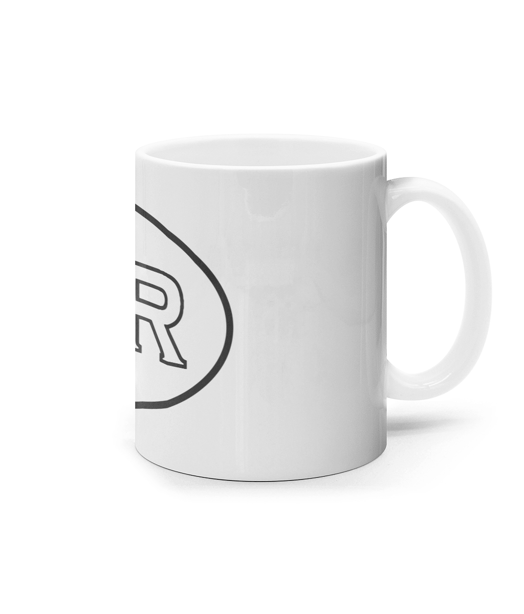 Team MSR 'Oval' Mug - Black Print