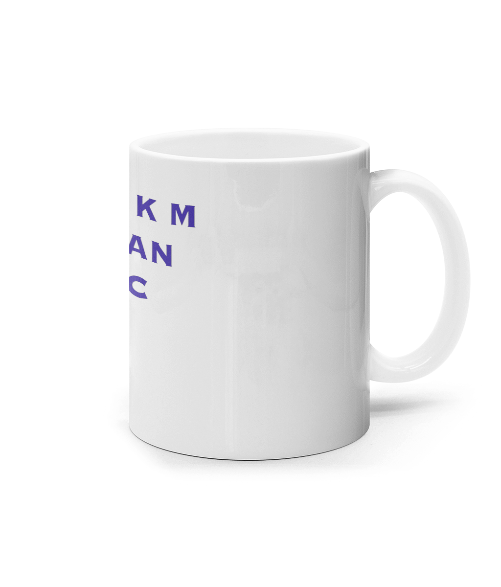 'Equestrian Dyslexic' Mug - Blue Print