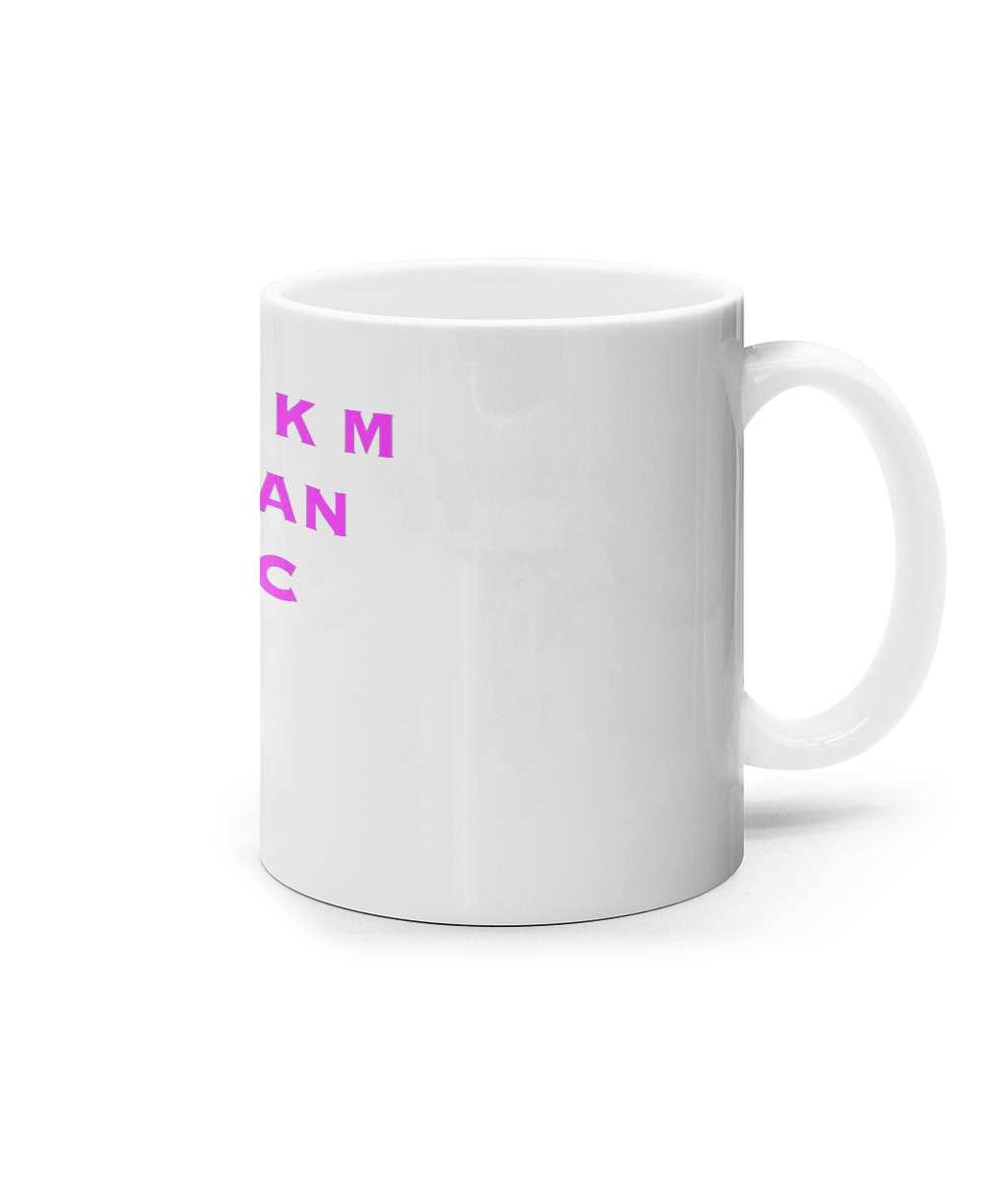 'Equestrian Dyslexic' Mug - Pink Print