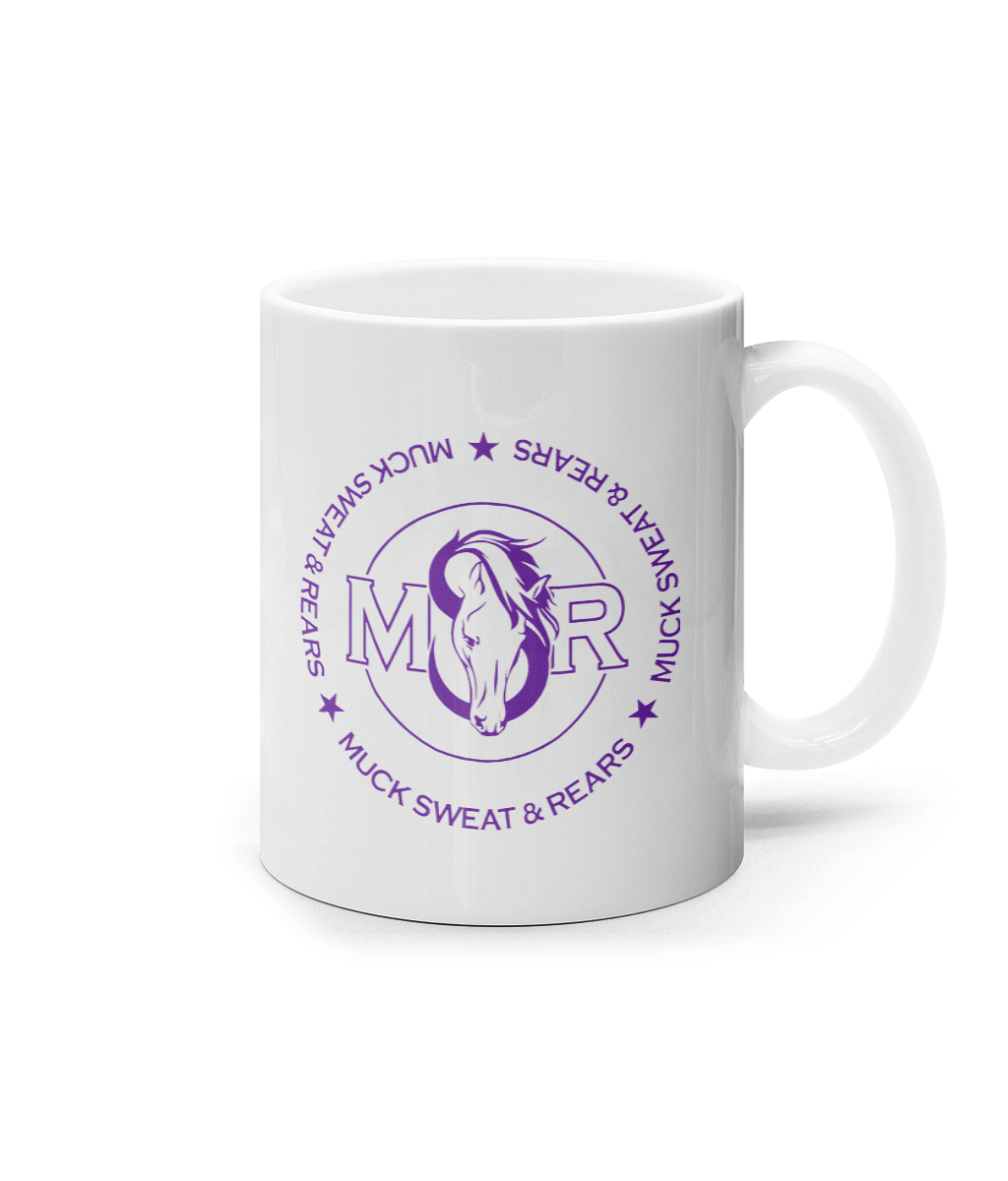 11oz Mug Purple Round Team MSR Logo #4