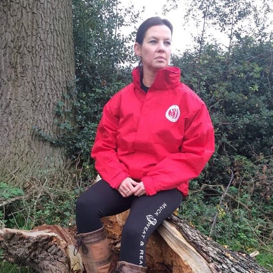 Team MSR Waterproof Windproof Jacket - Muck Sweat & Rears- Unisex Adult