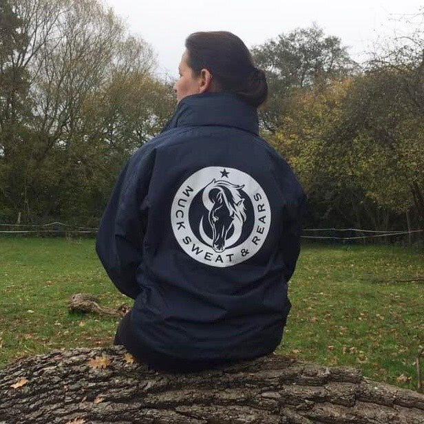 Team MSR Waterproof Windproof Jacket - Muck Sweat & Rears- Unisex Adult