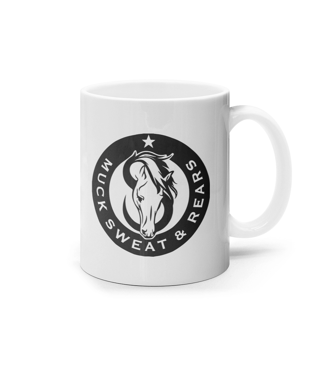11oz Mug Black Round Team MSR Logo #2