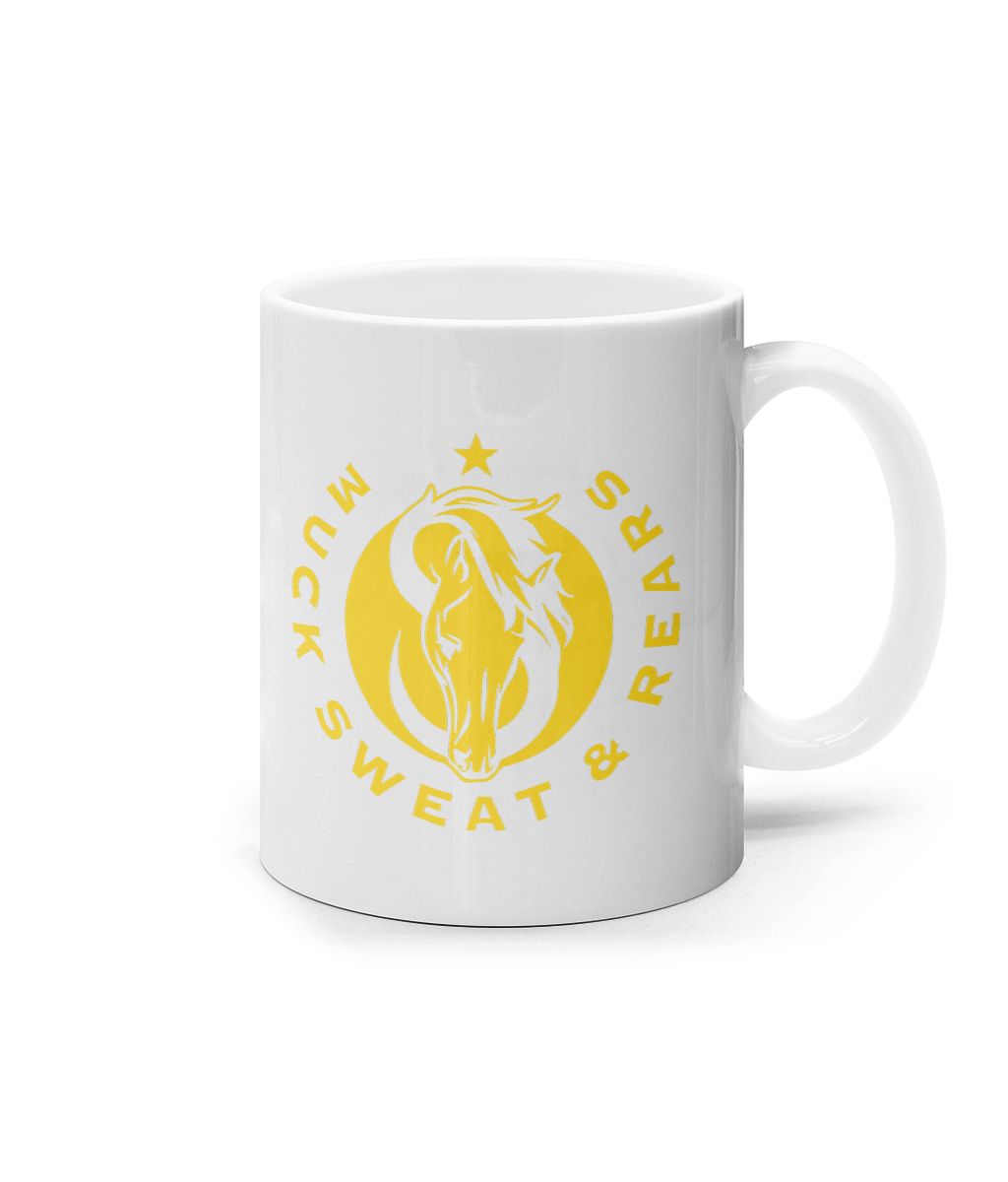 11oz Mug Yellow Round Team MSR Logo #3