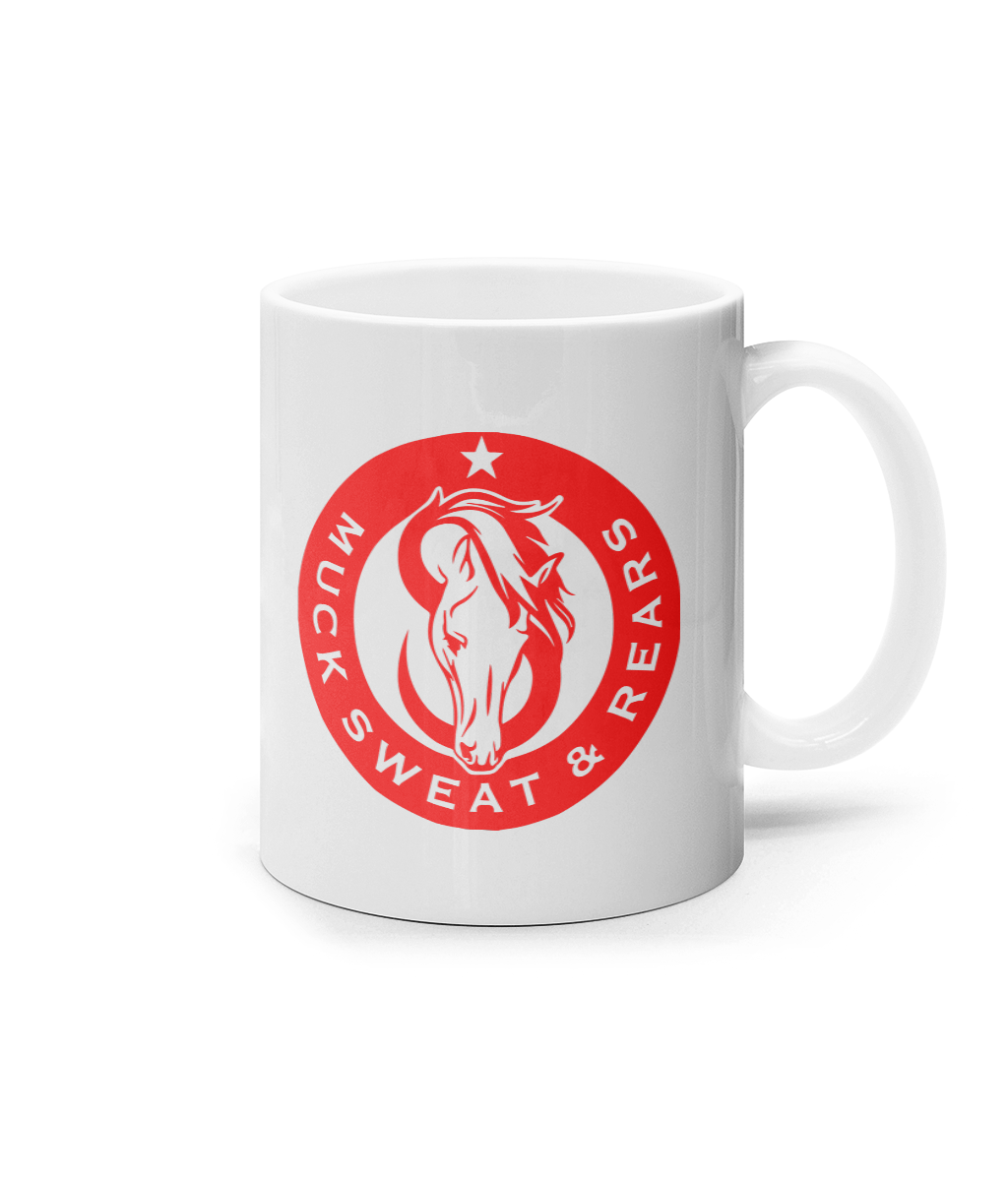 11oz Mug Red Round Team MSR Logo #2