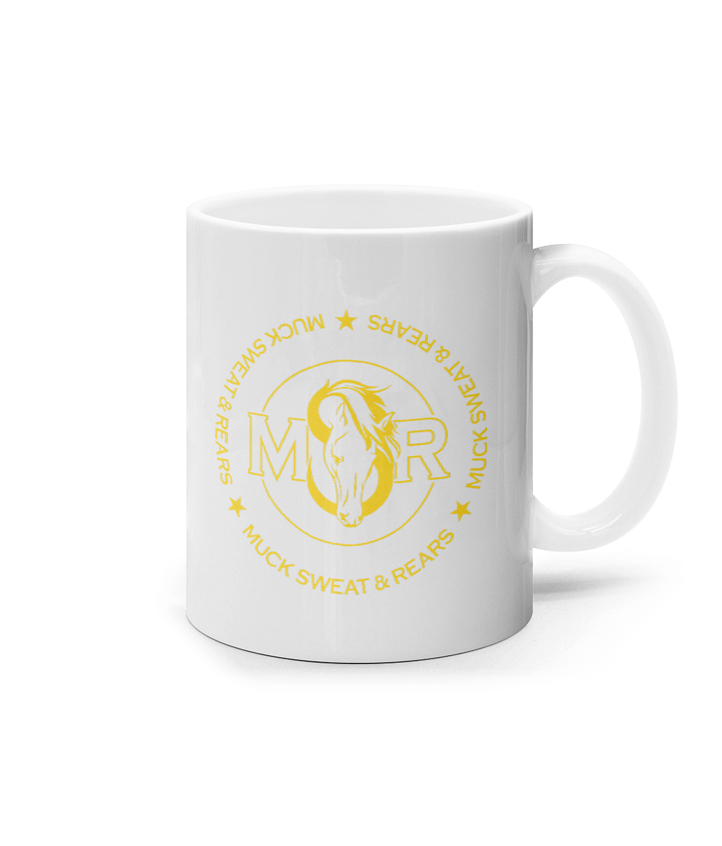 11oz Mug Yellow Round Team MSR Logo #4