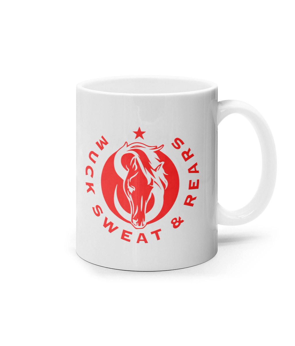 11oz Mug Red Round Team MSR Logo #3