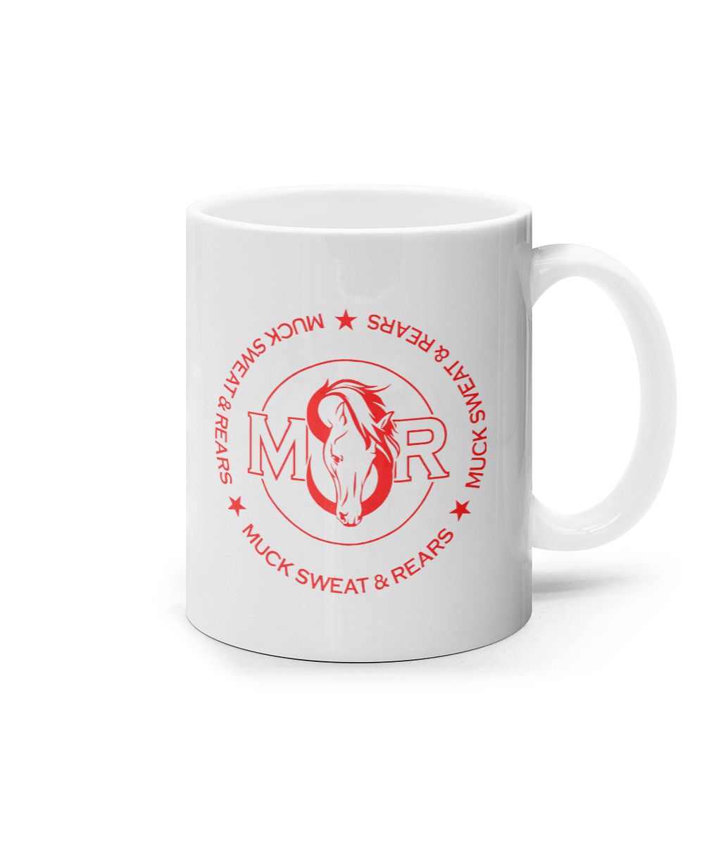 11oz Mug Red Round Team MSR Logo #4