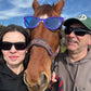 Team MSR Wrap Around Sunglasses Inc Microfibre Pouch
