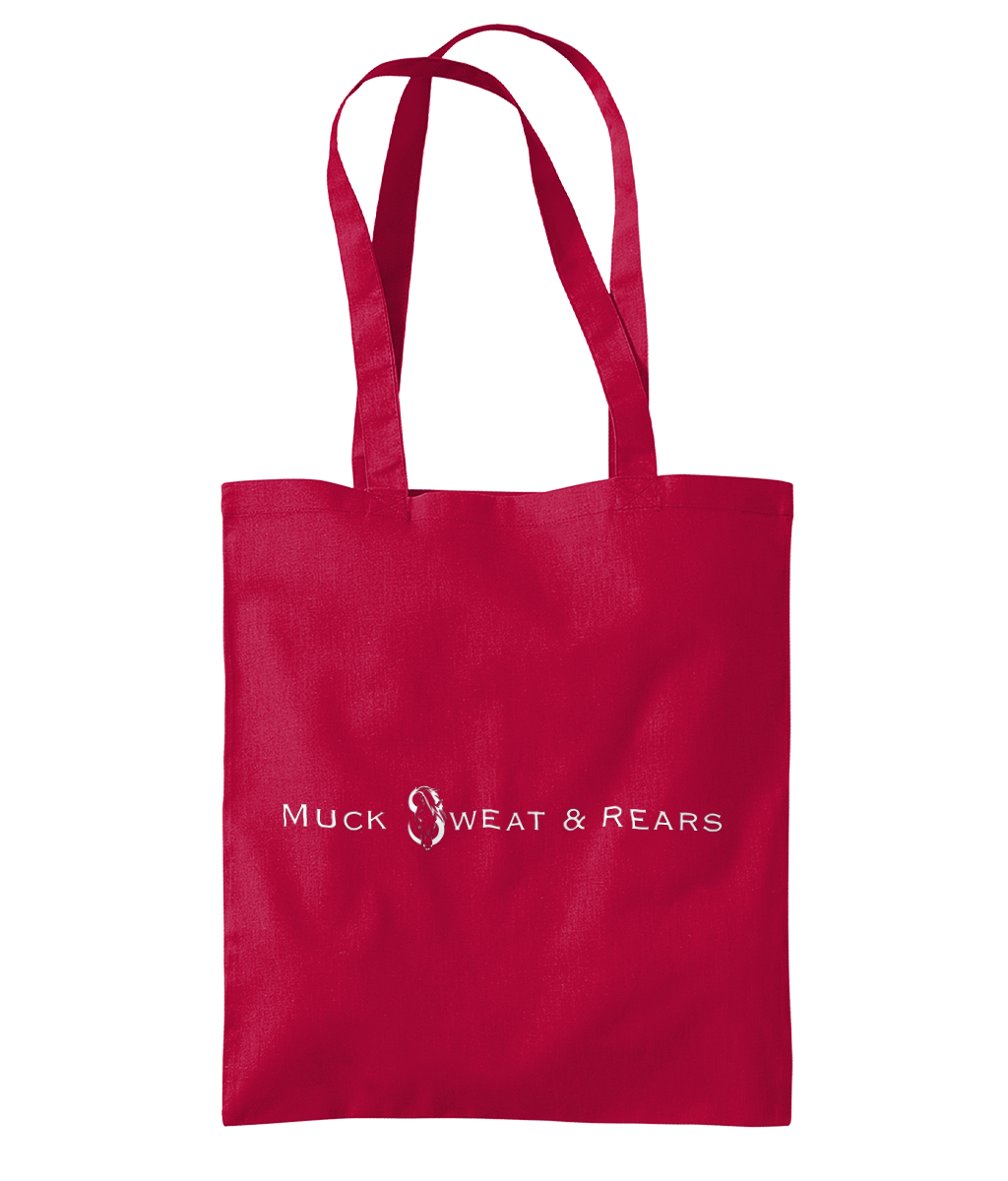 Muck Sweat & Rears Banner Logo - Westford Mill Organic Premium Cotton Tote