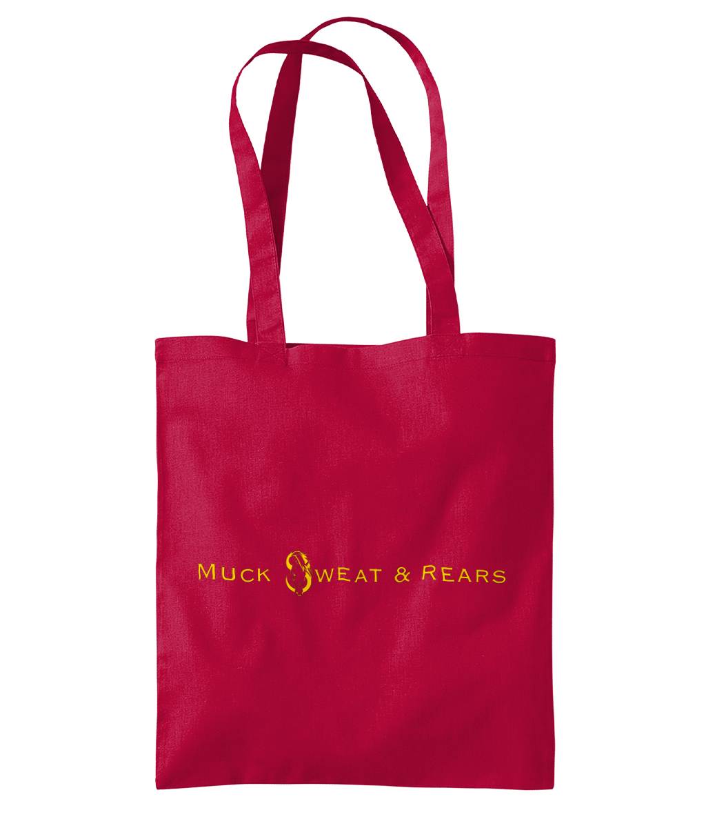 Muck Sweat & Rears Banner Logo - Westford Mill Organic Premium Cotton Tote