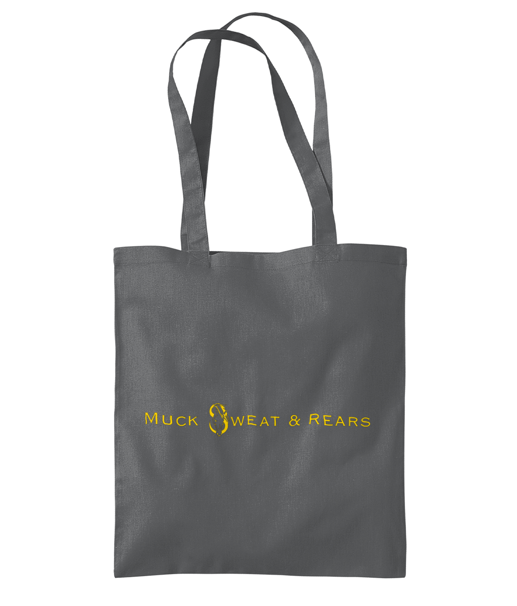 Muck Sweat & Rears Banner Logo - Westford Mill Organic Premium Cotton Tote
