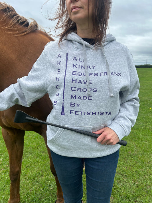 'Kinky Equestrians' Hoodie - Purple