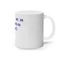 'Equestrian Dyslexic' Mug - Blue Print