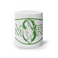 Team MSR 'Oval' Mug - Green Print