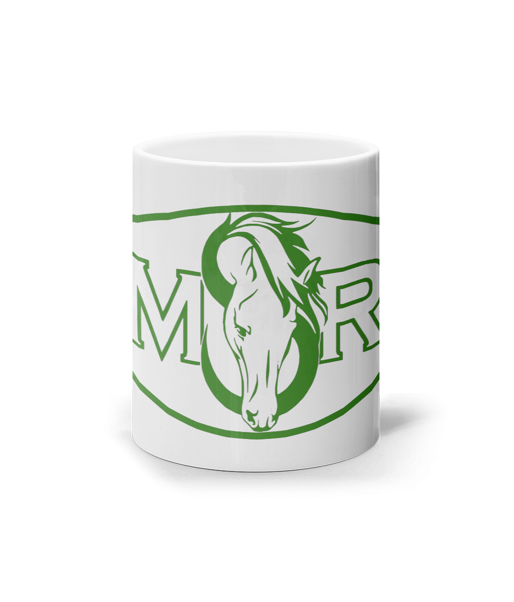 Team MSR 'Oval' Mug - Green Print