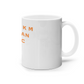 'Equestrian Dyslexic' Mug - Orange Print