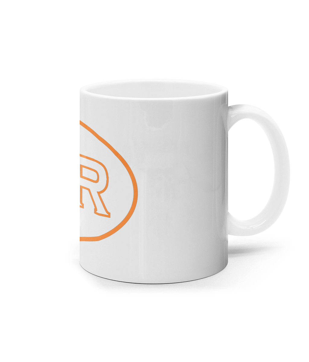 Team MSR 'Oval' Mug - Orange Print