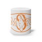 Team MSR 'Oval' Mug - Orange Print