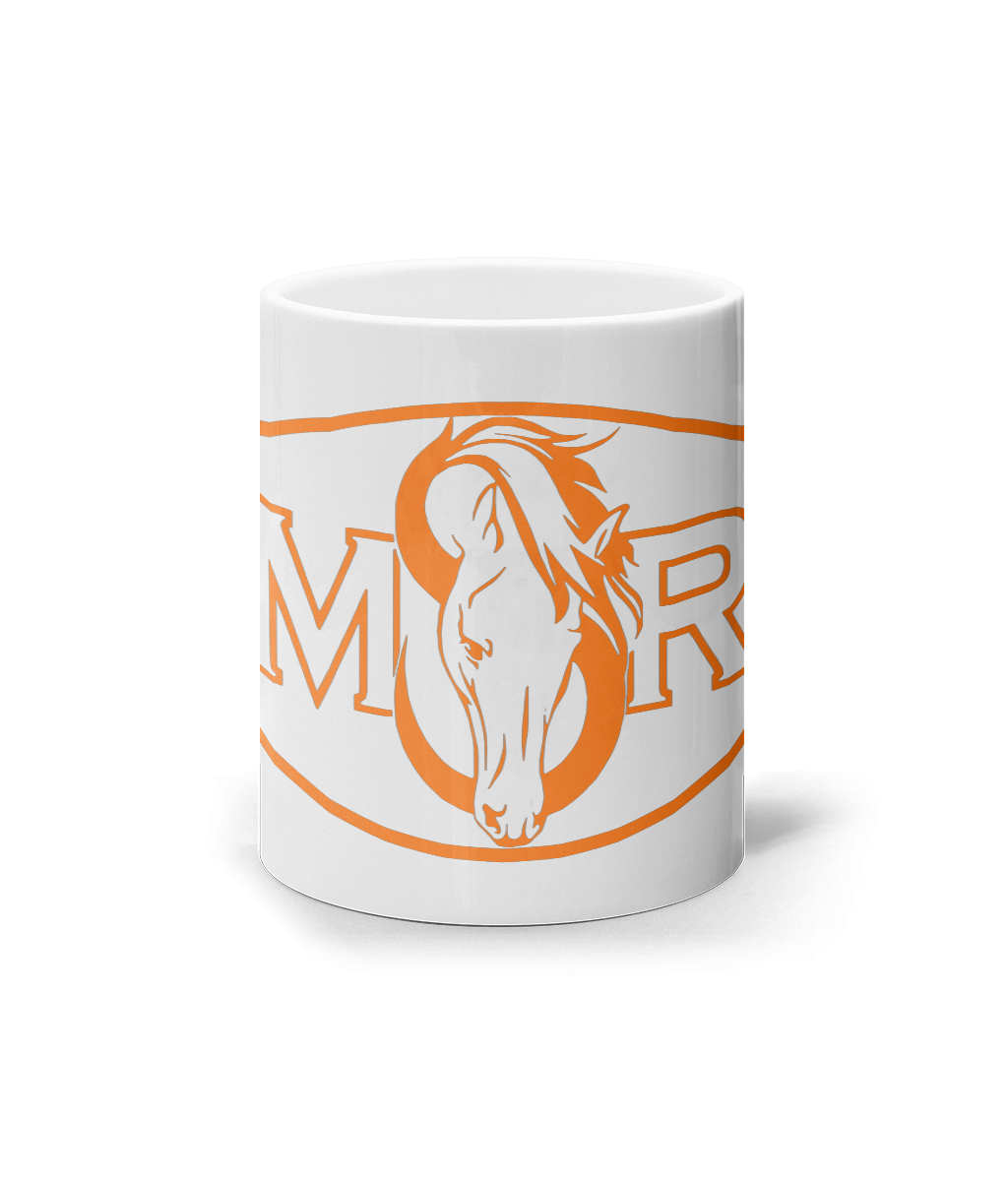 Team MSR 'Oval' Mug - Orange Print