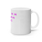 'Equestrian Dyslexic' Mug - Pink Print