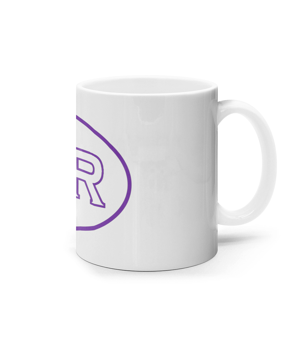 Team MSR 'Oval' Mug - Purple Print