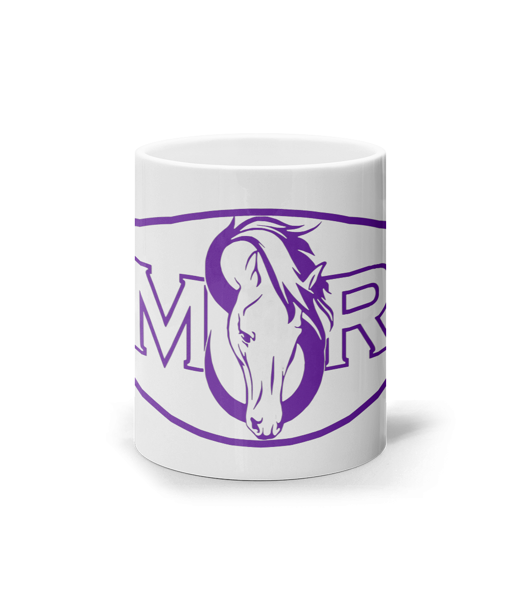 Team MSR 'Oval' Mug - Purple Print