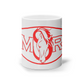 Team MSR 'Oval' Mug - Red Print