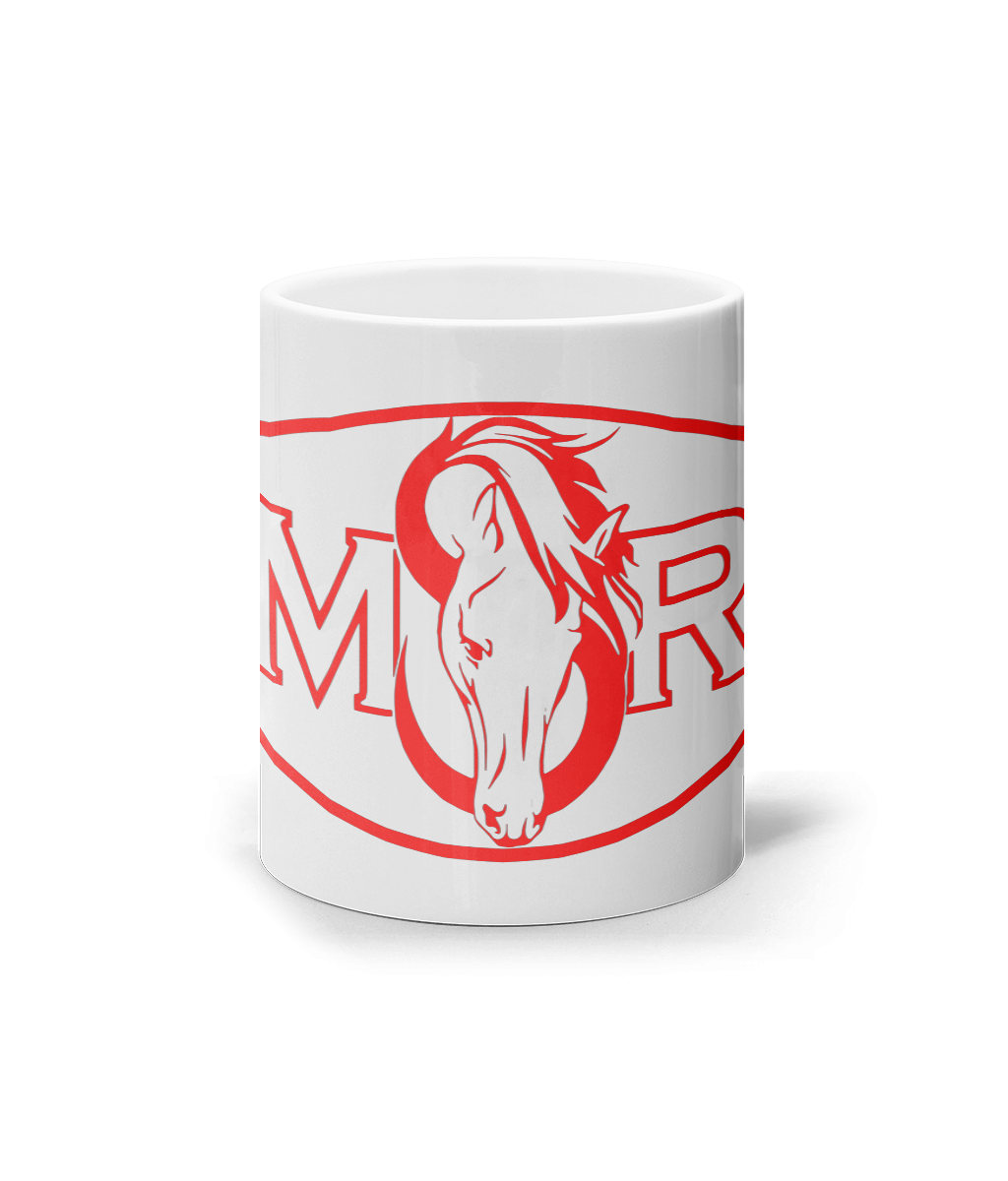 Team MSR 'Oval' Mug - Red Print