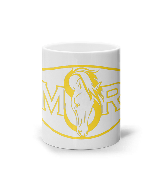 Team MSR 'Oval' Mug - Yellow Print