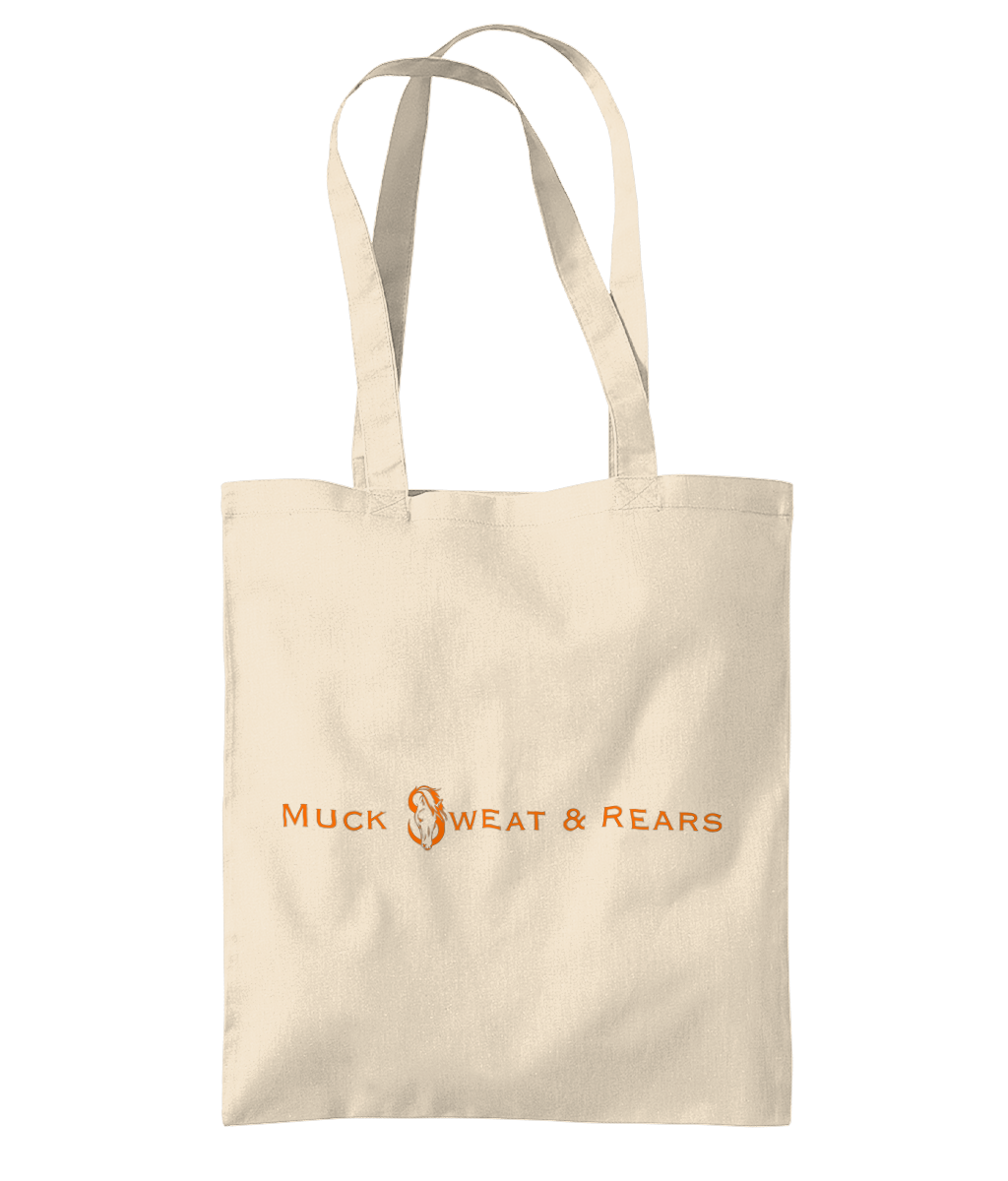 Muck Sweat & Rears Banner Logo - Westford Mill Organic Premium Cotton Tote