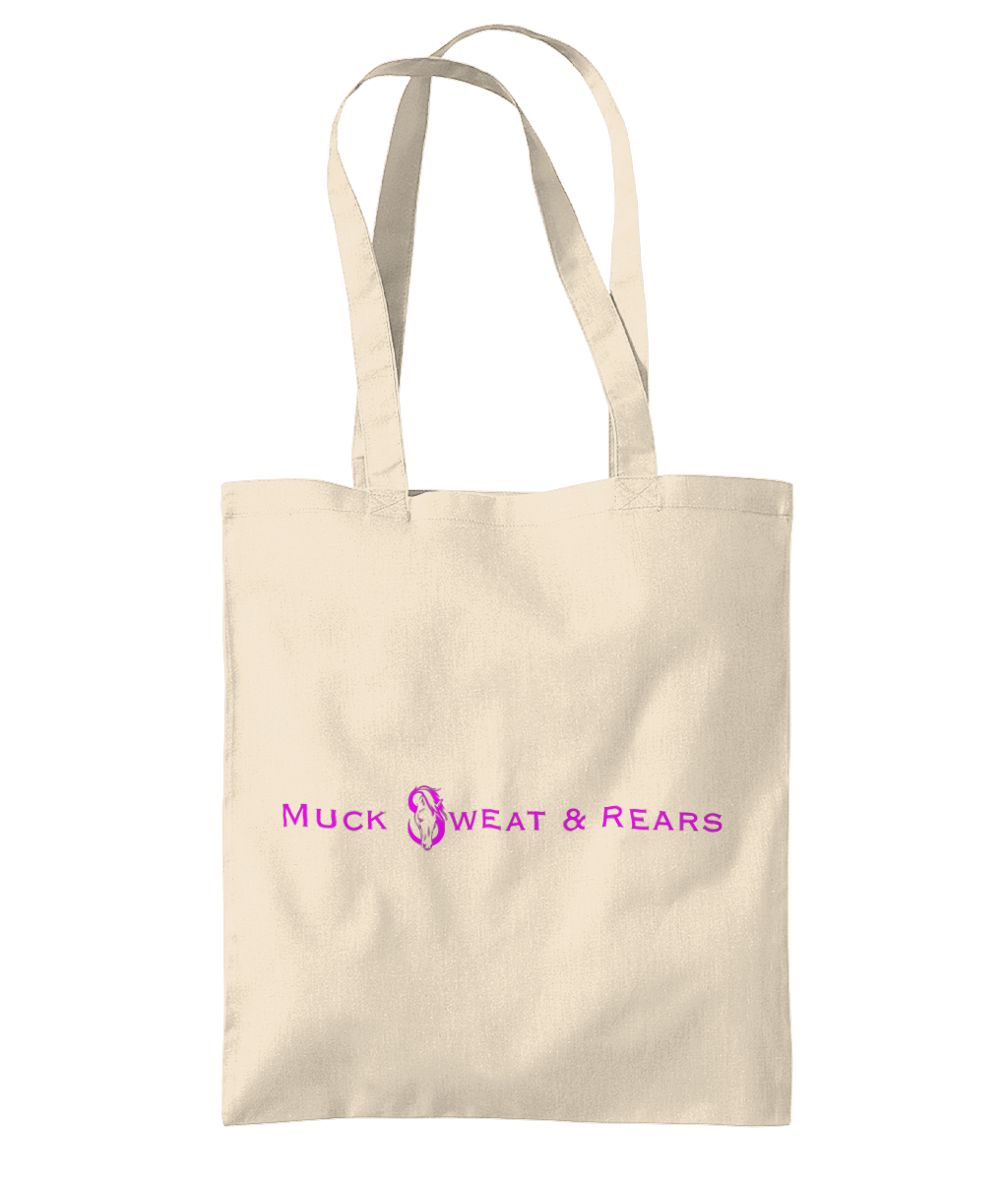 Muck Sweat & Rears Banner Logo - Westford Mill Organic Premium Cotton Tote