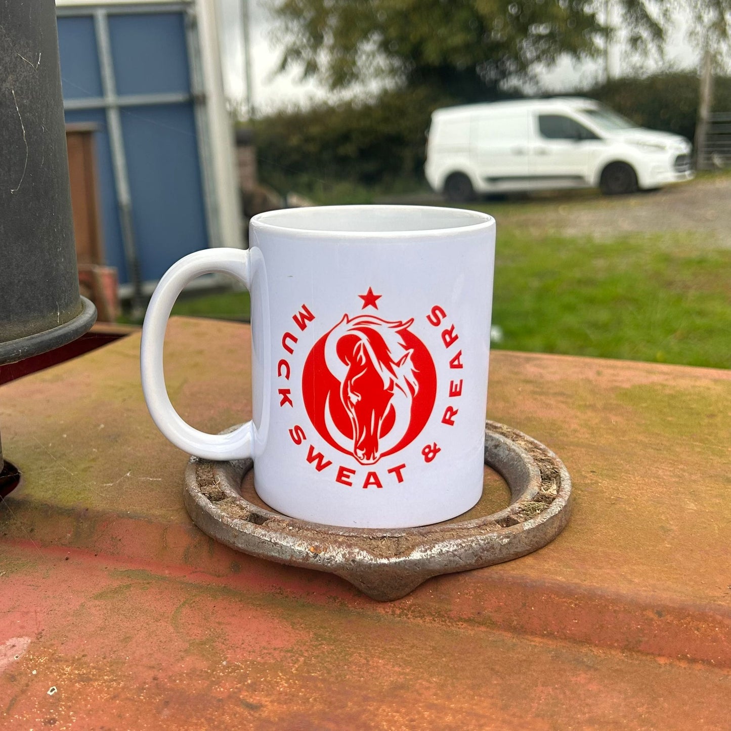 11oz Mug Red Round Team MSR Logo #3