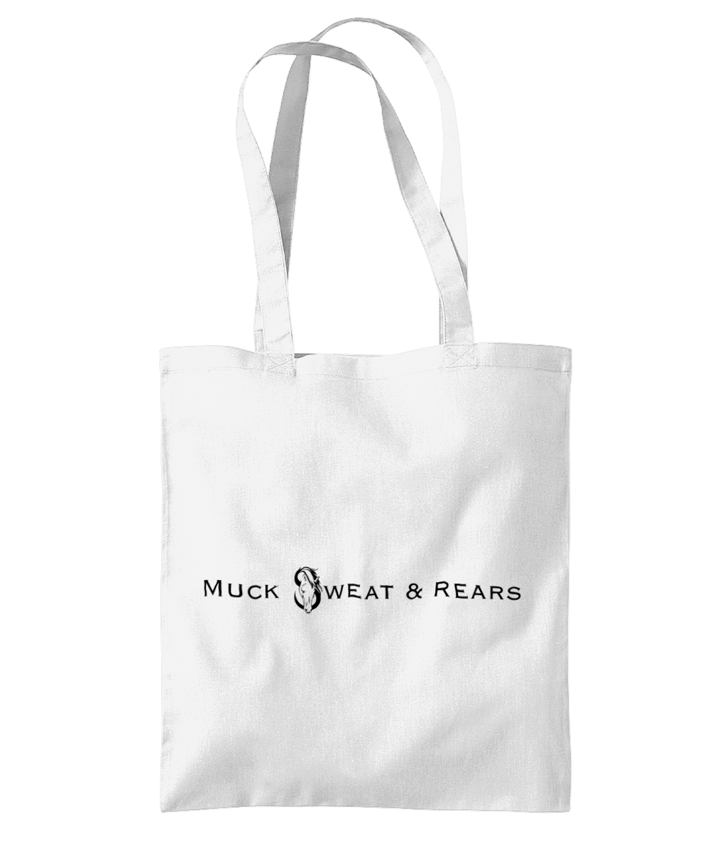Muck Sweat & Rears Banner Logo - Westford Mill Organic Premium Cotton Tote