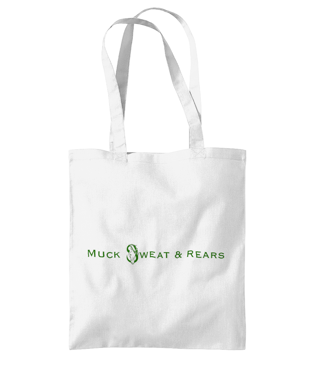 Muck Sweat & Rears Banner Logo - Westford Mill Organic Premium Cotton Tote
