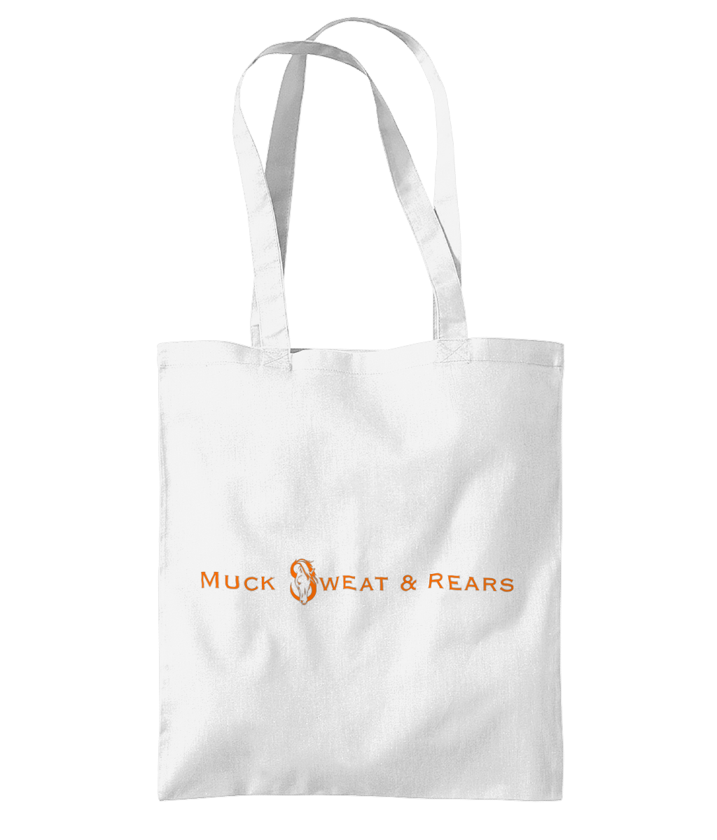 Muck Sweat & Rears Banner Logo - Westford Mill Organic Premium Cotton Tote