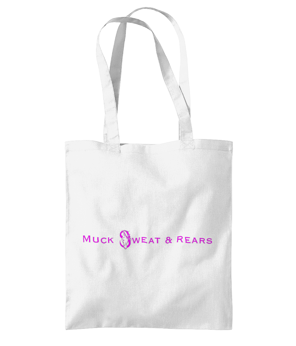 Muck Sweat & Rears Banner Logo - Westford Mill Organic Premium Cotton Tote