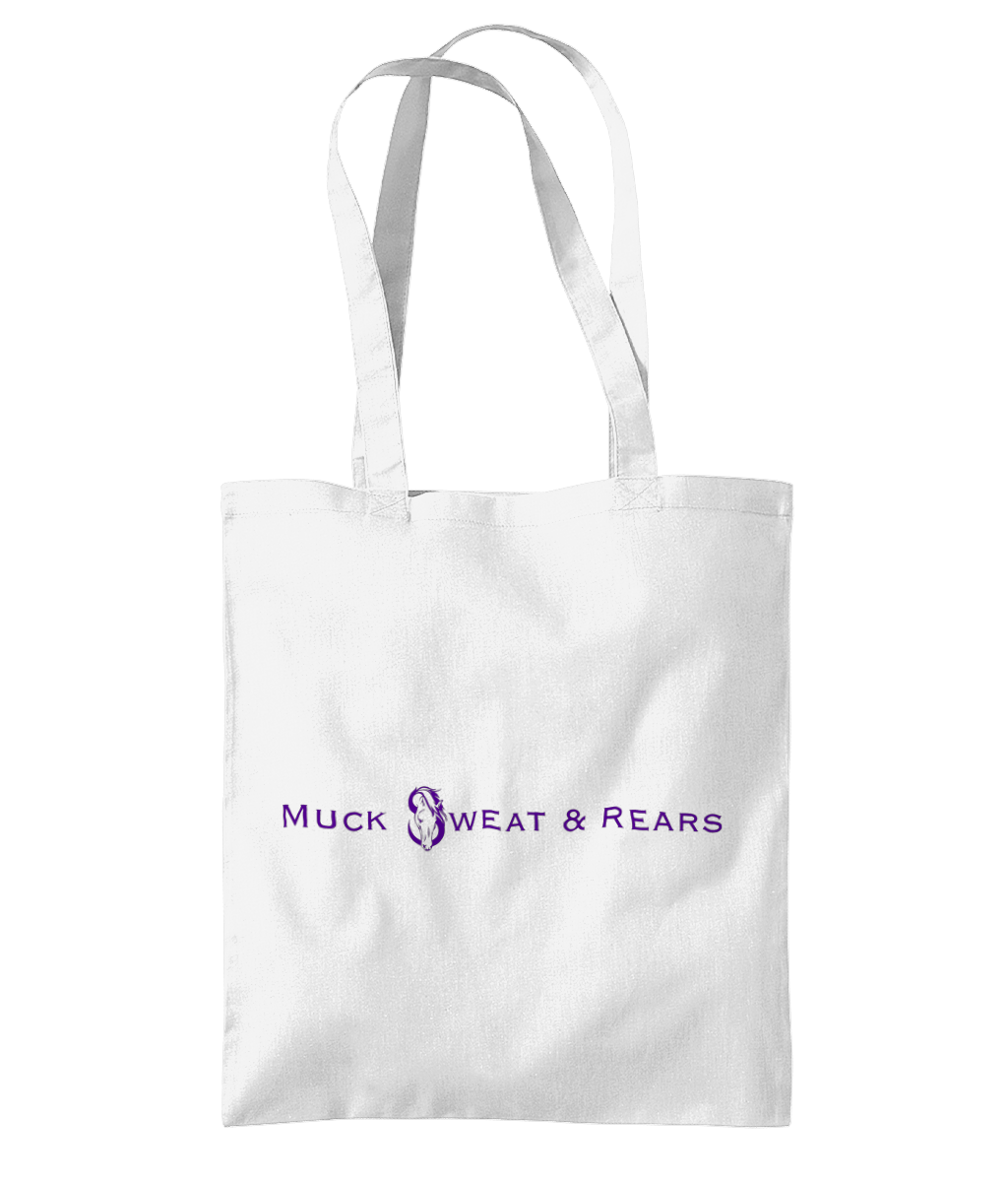 Muck Sweat & Rears Banner Logo - Westford Mill Organic Premium Cotton Tote