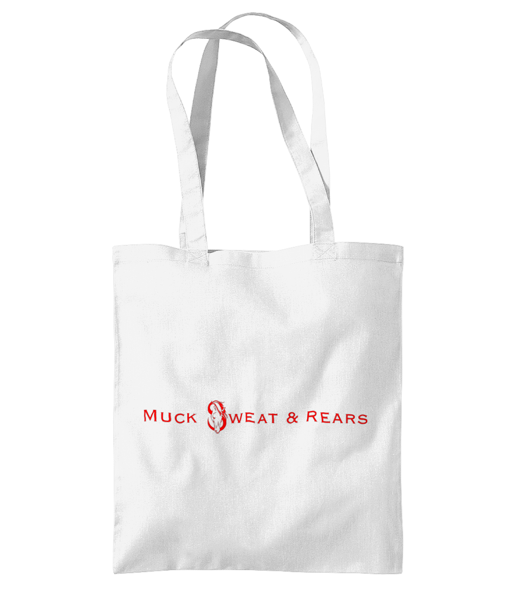 Muck Sweat & Rears Banner Logo - Westford Mill Organic Premium Cotton Tote