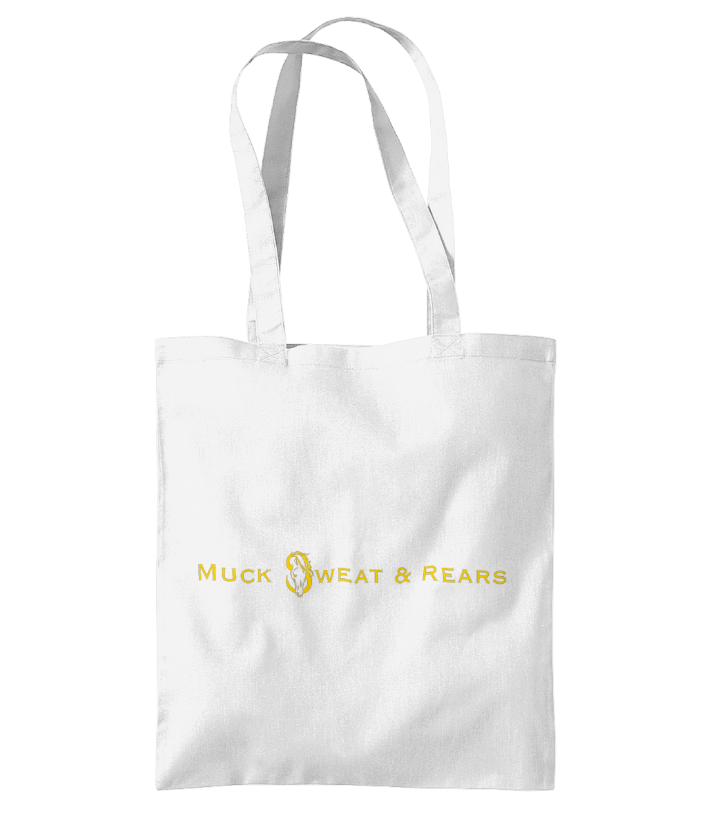 Muck Sweat & Rears Banner Logo - Westford Mill Organic Premium Cotton Tote