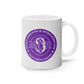 11oz Mug Purple Round Team MSR Logo #1