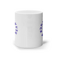 11oz Mug Blue Round Team MSR Logo #3