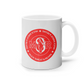 11oz Mug Red Round Team MSR Logo #1