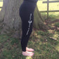 Team MSR Black Leggings Wide Waistband