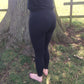 Team MSR Black Leggings Wide Waistband