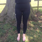 Team MSR Black Leggings Wide Waistband