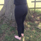 Team MSR Black Leggings Wide Waistband