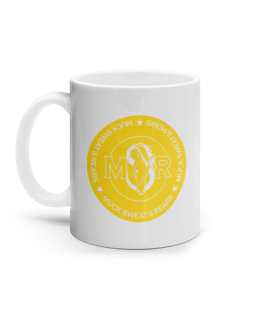11oz Mug Yellow Round Team MSR Logo #1